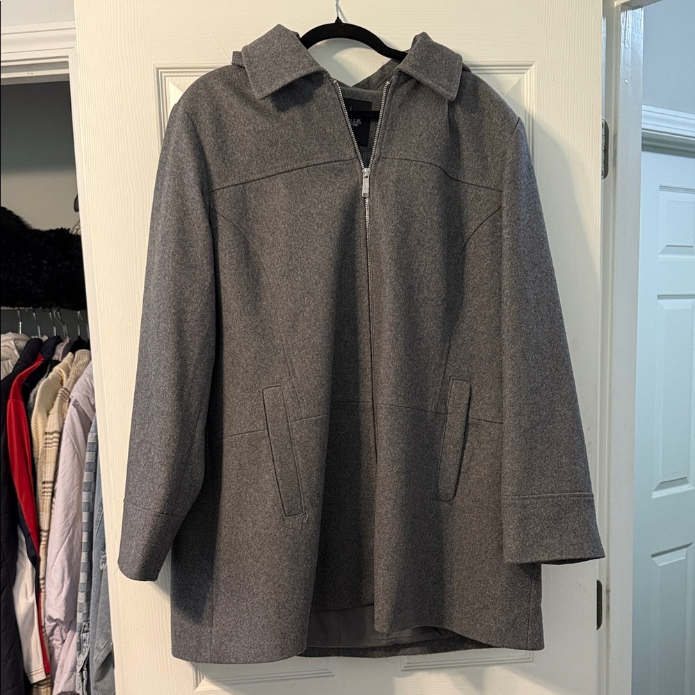Tower by London Fog Wool-Blend Coat -XXL